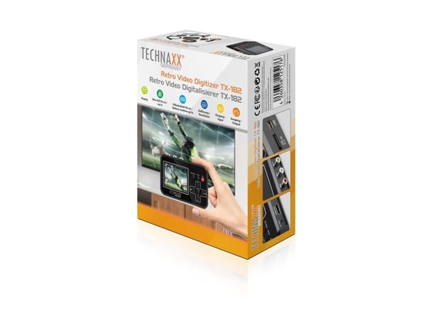 Technaxx 4980, Sort, AV1, MicroSD (TransFlash), 2,4", Akrylonitrilbutadienstyren, 32 MB