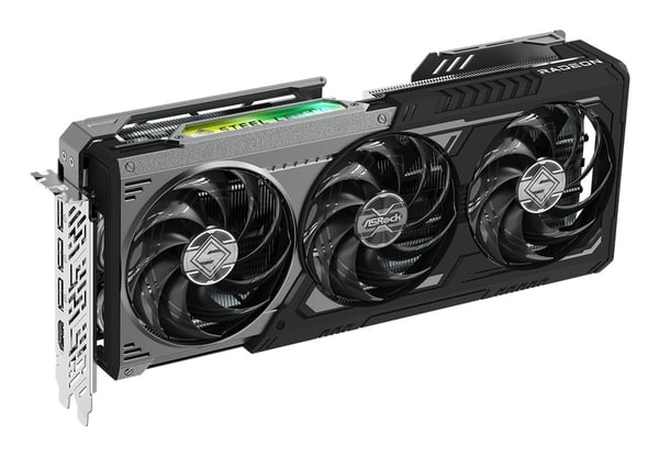 ASRock RX 9070 XT -näytönohjain 16 GB GDDR6 Steel Legend Dark