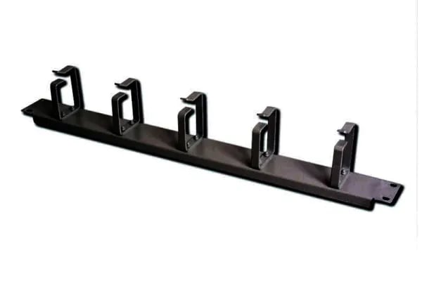 DIGITUS Professional Line DN-19 ORG-2U-SW - Rack-kabel styrepanel - sort, RAL 9005