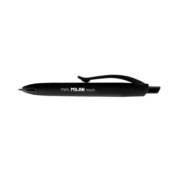 Milan 176531140, Klips, Tynn spiss, Sort, 40 stykker