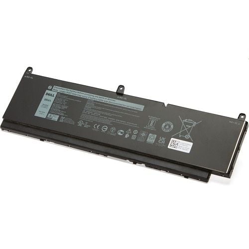 Dell - Batteri til bærbar PC - litiumion - 6-cellers - 68 Wh - for Precision 7550, 7560, 7750, 7760