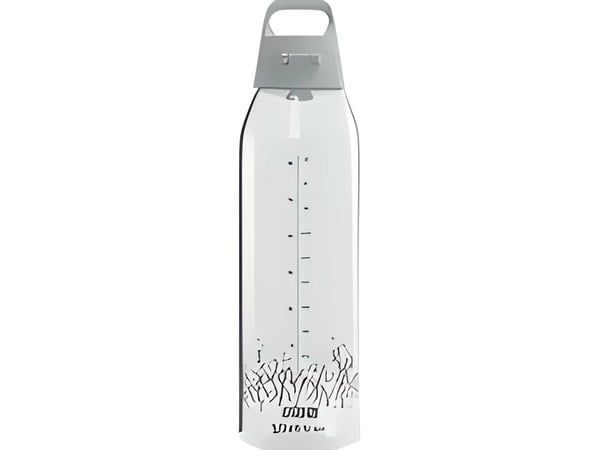 SIGG Total Clear ONE MyPlanet, Päivittäinen käyttö, 1500 ml, Liikkuva kansi, Muovi, Antrasiitti, Aikuinen