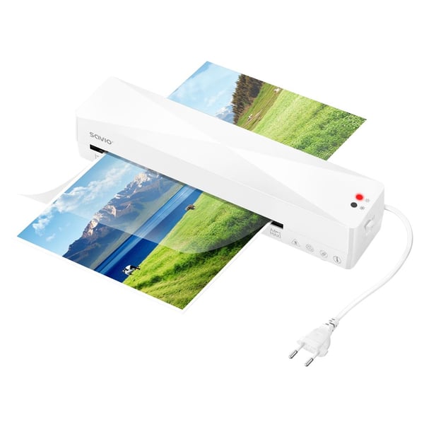 SAVIO LR-01/B A4-laminator, svart