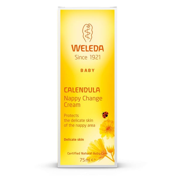 Weleda Calendula Nappy Change, 75 ml, Dermatologisk testet