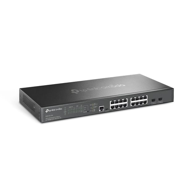 TP-Link SG3218XP-M2 hanterbar nätverksswitch 16x 2.5G 2x 10GE SFP+ 8x PoE+