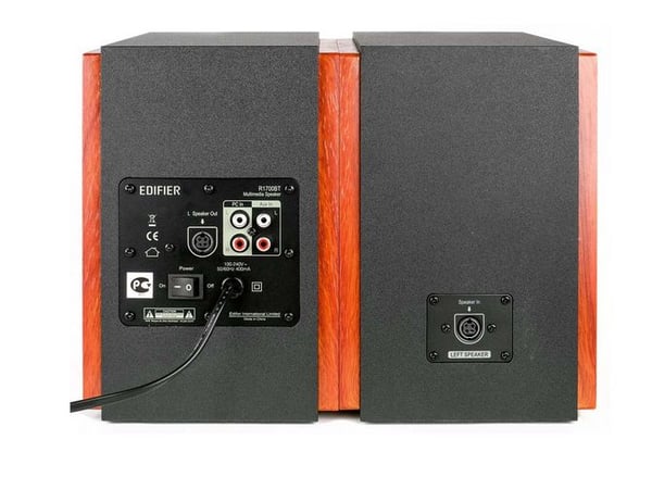 Edifier R1700BT stativhögtalare 66 W 2-vägs Bluetooth, svart trä