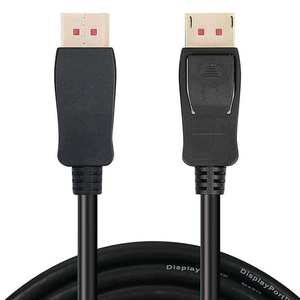 Techly ICOC DSP-A14-050NT, 5 m, DisplayPort, DisplayPort, Hankjønn, Hankjønn, 7680 x 4320 piksler