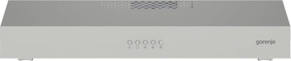 Gorenje WHU629ES/S köksfläkt 200 m³/h 59,6 cm, silver