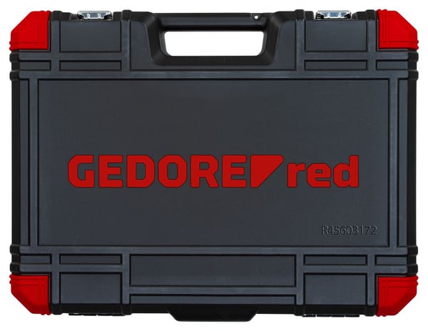 GEDORE red R45603172 hylsysarja 1/4", 3/8", 1/2", 172 osaa
