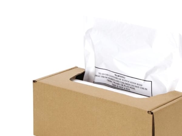 Fellowes - Avfallspose - opak (en pakke 50)