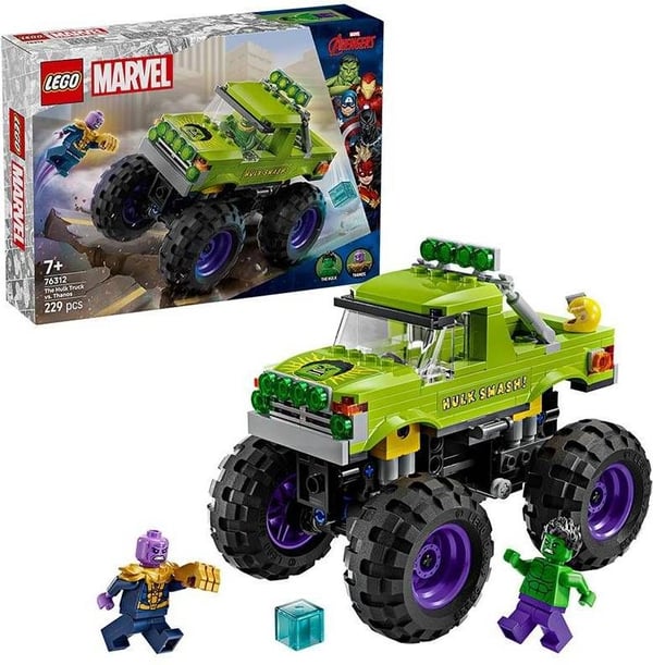 LEGO Super Heroes Marvel 76312 The Hulk Truck vs. Thanos