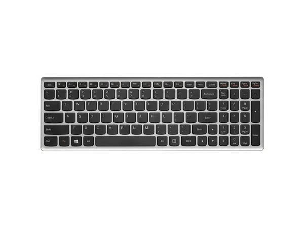 Lenovo 25213779, Tastatur, US International, Bakgrunnsbelyst tastatur, Lenovo, IdeaPad Z510/Z510 Touch