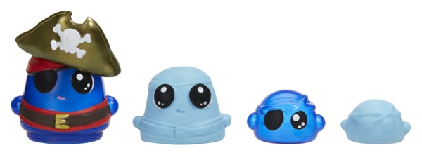 MGA Entertainment DohKins Piratskip lekesett, Legesett med modellervoks, Flerfarvet, Barn, Dreng/Pige, 3 År, 99 År