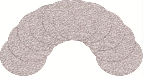 HAZET 9033-5-06/10, Hiomalaikan taustalevy, Universaali, Harmaa, Pyöreä, 5 cm, 5 cm