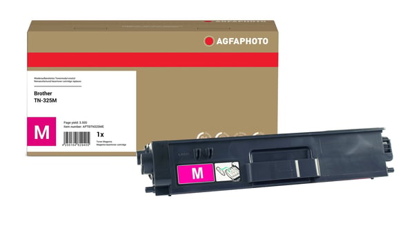 AgfaPhoto - Magenta - kompatibel - tonerpatron (alternativ for: Brother TN325M) - for Brother DCP-9055CDN, DCP-9270CDN, HL-4140CN, MFC-9465CDN