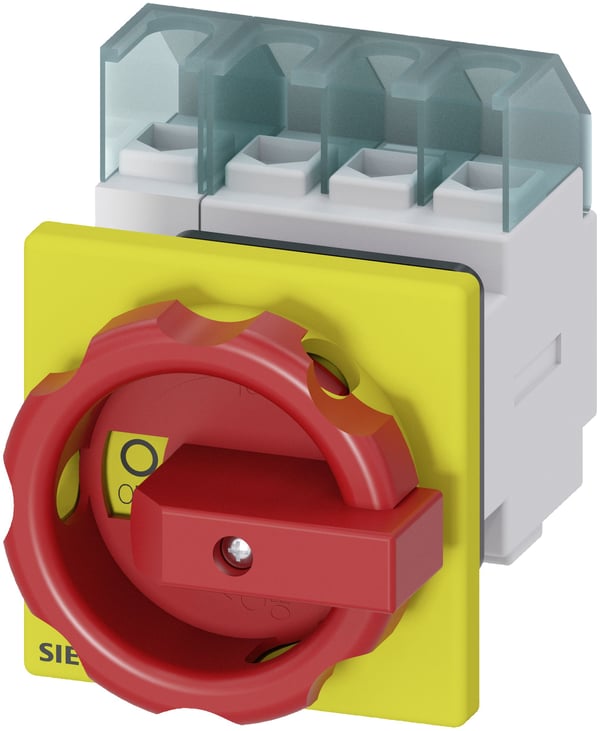 Hoved-/nødstoppbryter 4p. 32A 11,5kW/400V (3LD22541TL53)