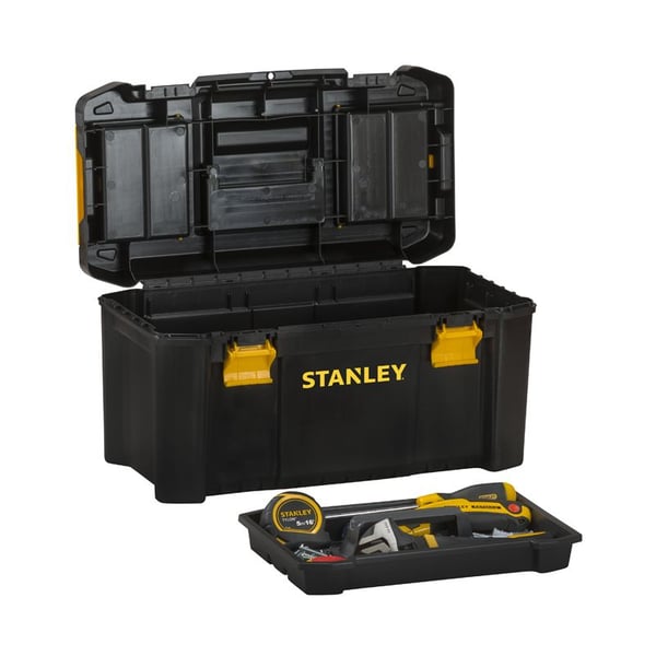 Stanley STST1-75520 verktøykasse 480 x 254 x 250 mm polypropylen, svart/gul