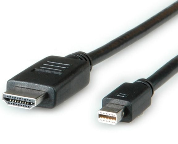 ROLINE 11.04.5792, 3 m, Mini DisplayPort, Hankjønn, Hankjønn, Rett, Rett