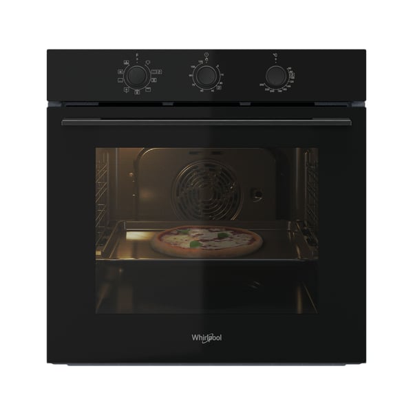 Whirlpool OMK38HU0B kalusteuuni 71 L, energialuokka A, musta