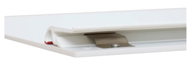 MAUL MAULpro, A4, Punainen, Valkoinen, Muovi, Ruostumaton teräs, 3 mm, 245 mm, 15 mm
