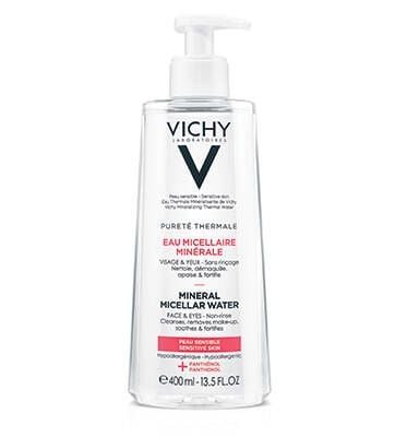 Vichy Purete Thermale Mineral Micellar Water herkälle iholle 400ml