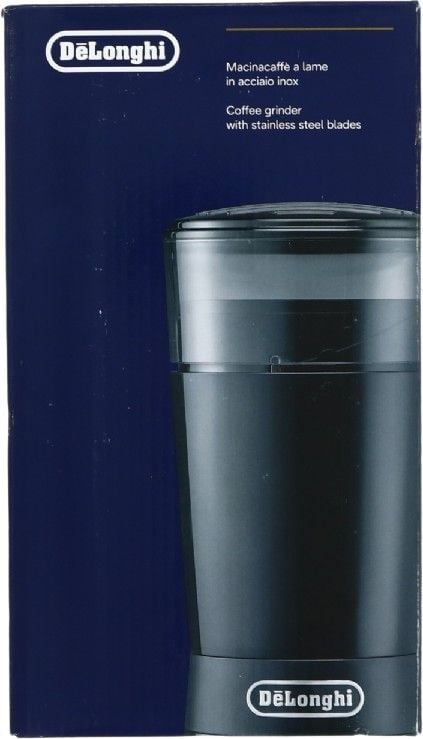 De’Longhi KG200, Jauhatusterä, 90 g, musta, Muovi, 12 kpl, 1 kg