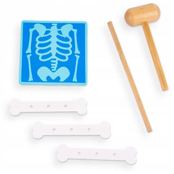 Extralink TOYS Rinkinys MA?EGO LEKARZA PIEL?GNIARKA WALIZKA 43 ELEMENTY