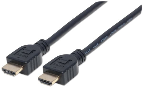 Manhattan 353953, 5 m, HDMI Type A (Standard), HDMI Type A (Standard), 3D, 10,2 Gbit/sek., Svart