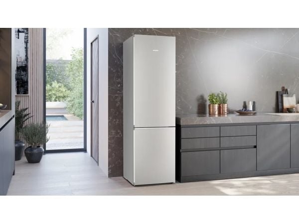 Siemens KG39NEIAF kyl/frys 363 L iQ500 No Frost, energiklass A, borstat stål