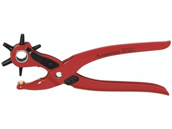 Rennsteig verktøy 103 220 2 revolver hultang 2 mm, 2,5 mm, 3 mm, 3,5 mm, 4 mm, 5 mm 240 mm 1 stk.