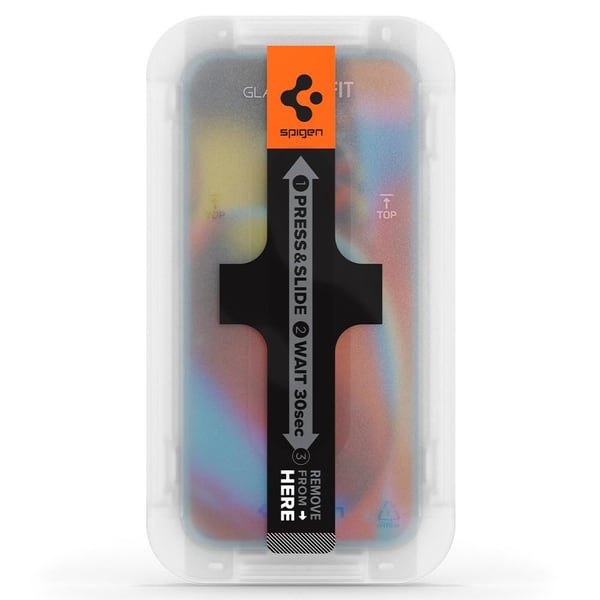 Spigen AGL03385, Apple, iPhone 13 / iPhone 13 Pro, Läpinäkyvä, 2 kpl