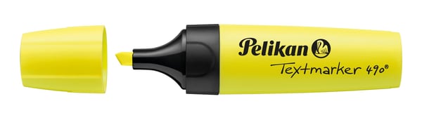 Pelikan Textmarker 490, 6 styck, Multifärg, Multi, Vattenbaserat bläck, Låda