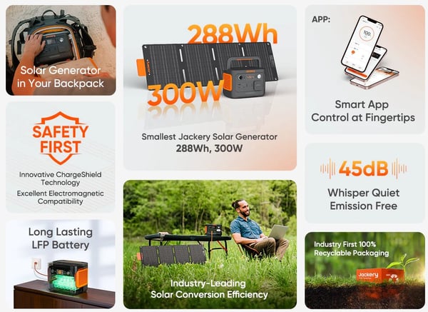 Jackery Portable power station - Explorer 300Plus EU