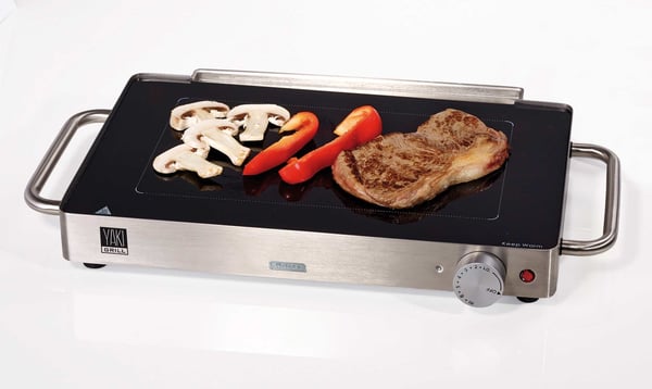 Ariete 798, Sort, Rustfritt stål, Rustfritt stål, Rektangulær, Keramisk, 800 W, 230 V
