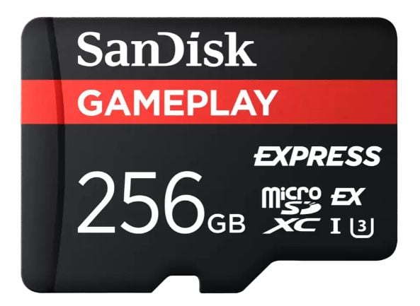 SanDisk GamePlay - Flash-minneskort - 256 GB - A1 / UHS-I U3 - mikroSDXC UHS-I