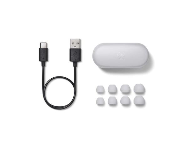 Yamaha TW-E3C, True Wireless Stereo (TWS), Puhelut/Musiikki, 20 - 20000 Hz, Kuulokkeet, Harmaa