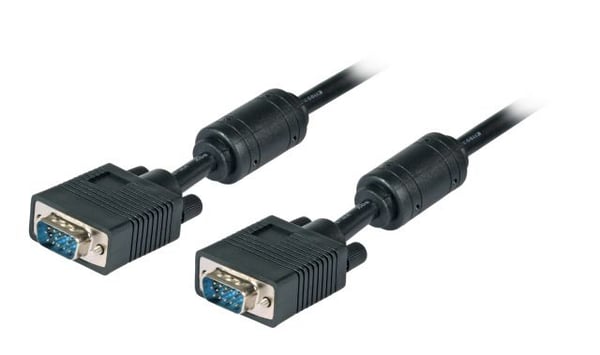 EFB Elektronik K5326SW.5V2, 5 m, VGA (D-Sub), VGA (D-Sub), Hankjønn, Hankjønn, Svart