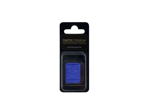 1 Neon colour square, in a clamshell - "FINETEC Premium" | NEON Blue