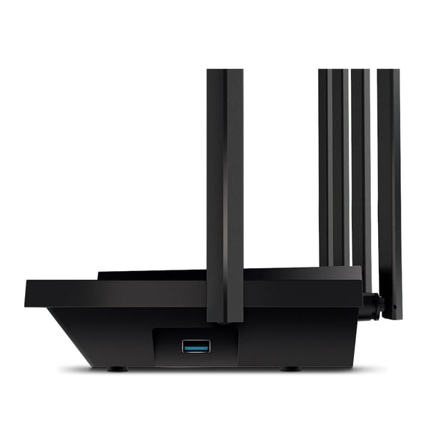 TP-LINK AX72 (AX5400) - Trådlös router - 4-portars switch - GigE - 802.11a/b/g/n/ac/ax (WiFi6) - Dual Band - MU-MIMO