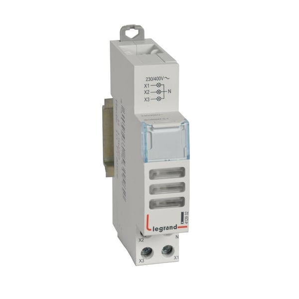 Legrand LED-merkkivalo, asennetaan DIN-kiskoon (TS-35) (LE-412932)
