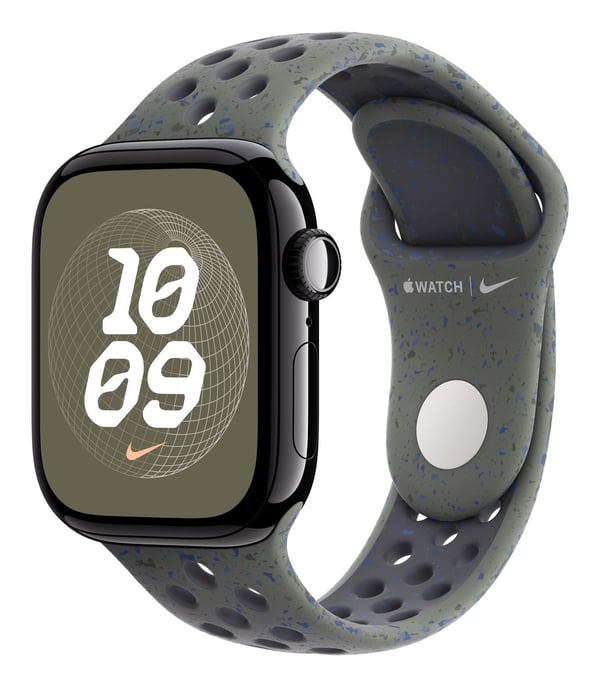 Apple Nike - Band för smart klocka - 40mm - storlek M/L - cargo-khaki - för Watch Hermès Series 12, Hermès Series 9, SE 3, Series 10, Series 11, Se...