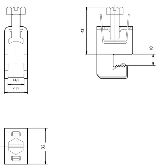 Siemens 8US1921-2BD01, 40 mm, 60 mm, 30 mm, 70 g