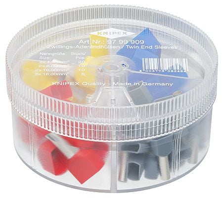 Knipex 97 99 909, Sininen, Harmaa, Punainen, Keltainen, 85 g, Muovipurkki