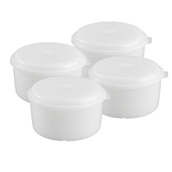 Gastroback 91552, Freezer bowl, Hvit, Plast, Gastroback Design Ice Shaver, 4 stykker, 94 mm