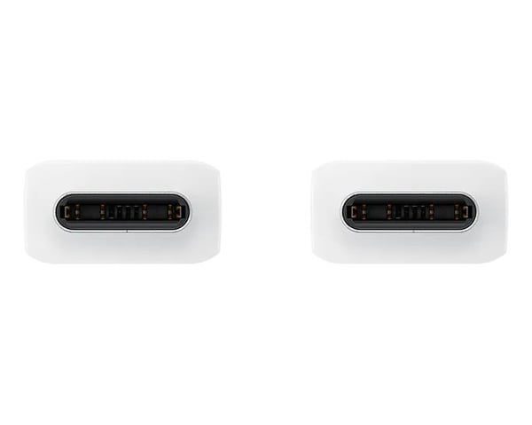 Samsung EP-DX510 - USB-kabel - USB-C (hane) till USB-C (hane) - USB 2.0 - 5 A - 1.8 m - vit