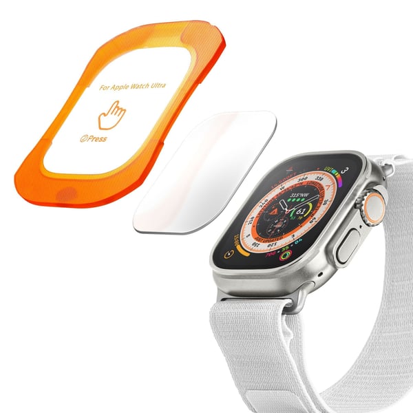 "LAUT PRIME GLASS Klart beskyttelsesglass for Apple Watch Ultra 49 mm