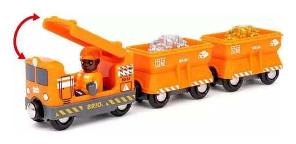 BRIO Cargo Train, Tåg, 3 År, Multifärg