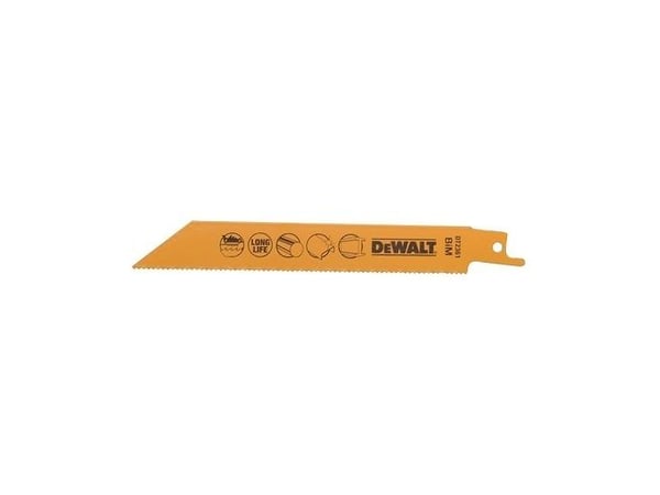 DeWALT DT2361-QZ, Kuviosahanterä, Runsashiilinen teräs (HCS), Keltainen, 15,2 cm, 1,8 mm, 5 kpl