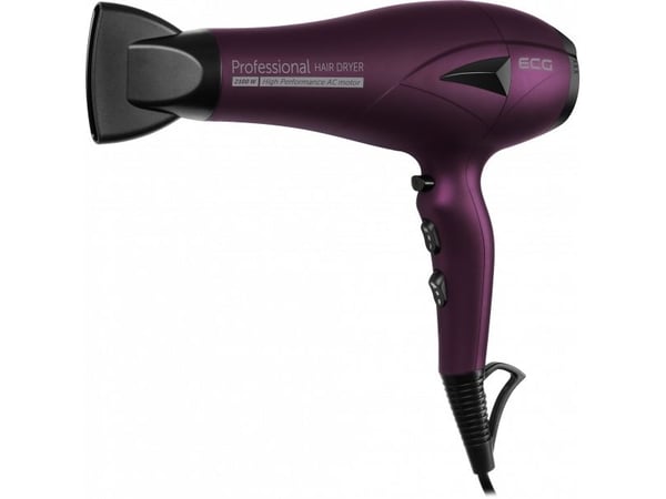 ECG VV 3121 Professional hiustenkuivaaja 1800 W, violetti