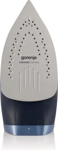 Gorenje SIH3200DB, Tørr & dampstrykejern, Keramisk strykesåle, 40 g/min, Blå, 250 g/min, 0,42 l